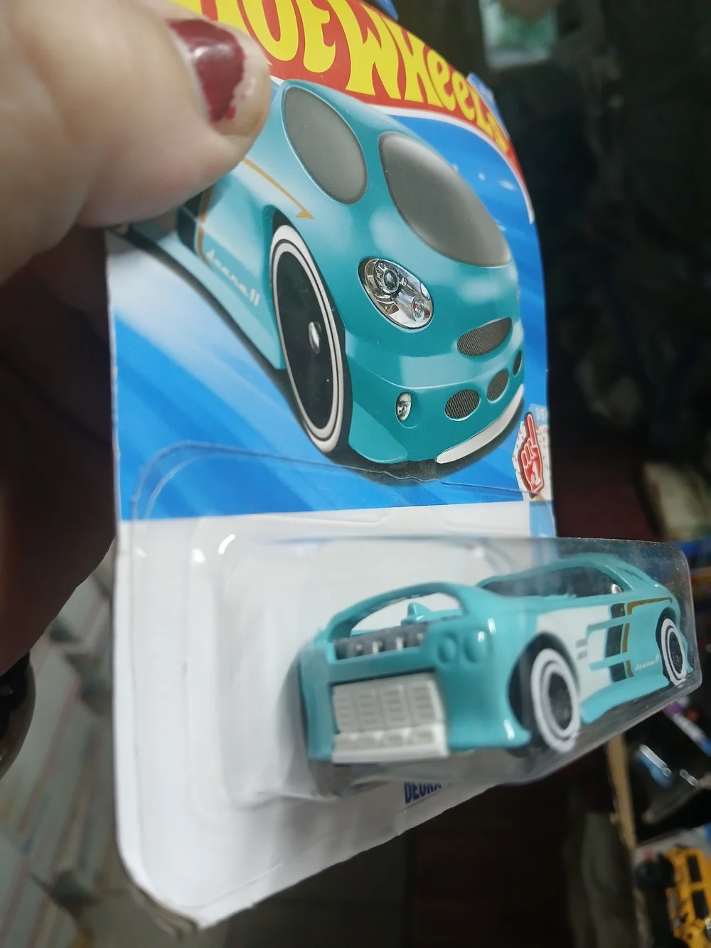 2026 Hot Wheels mainline release of the iconic Deora II in gloss turquoise, numb